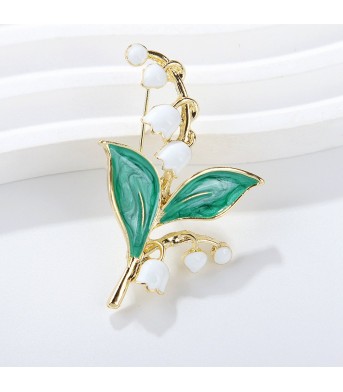 Pastoral Lily And Hyacinth Brooch Jewelry