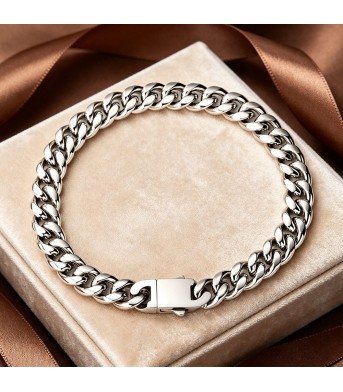 Stainless Steel Mens Punk Casual Bracelet