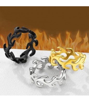 Creative Stainless Steel Ring Unisex Design